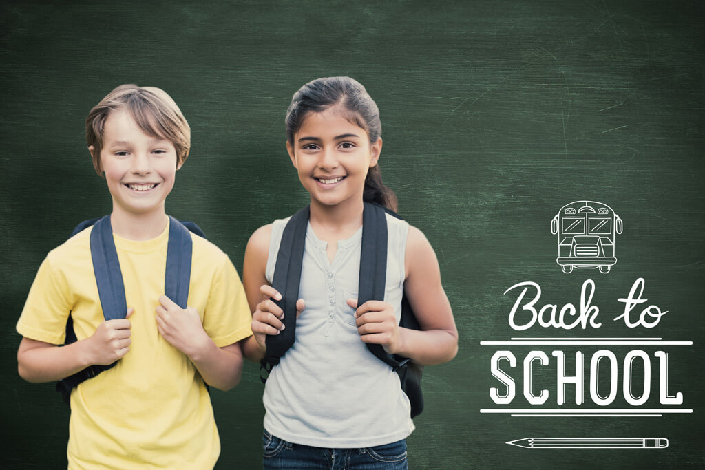 Kids 10 to 12 back to school