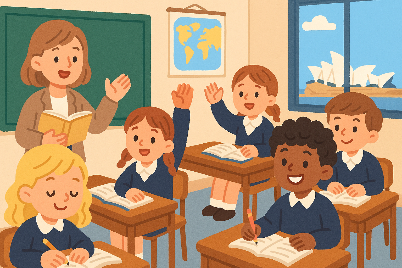 sydney school children